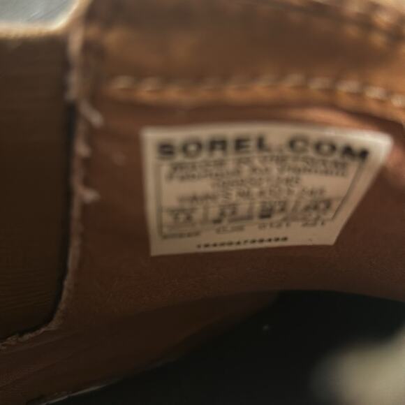 Emelie II Chelsea Sorel Boots 7.5 Brown Waterproof Gorpcore Shootie Casual Boho - Picture 12 of 12